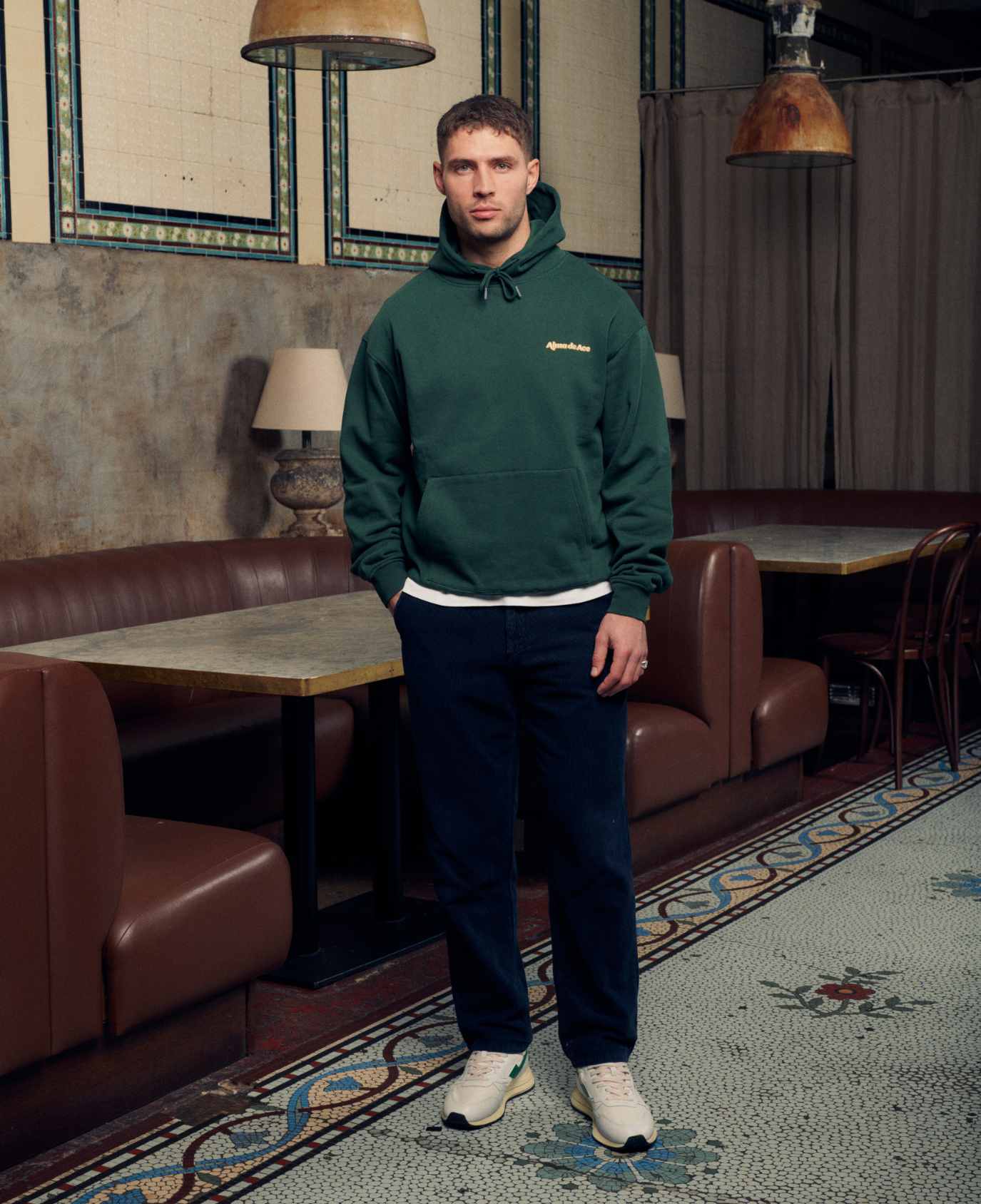 Alma De Ace Athletic Supply Co. Green Hoodie