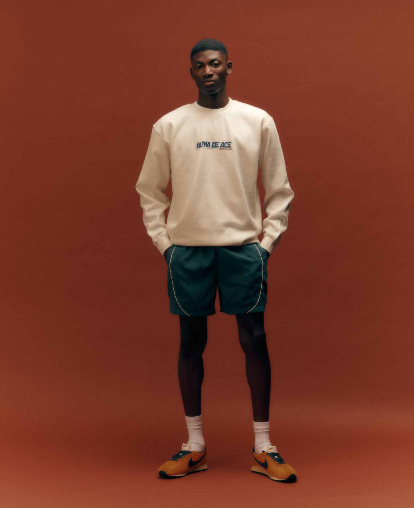 Alma De Ace Sports Club 92 White Sweatshirt
