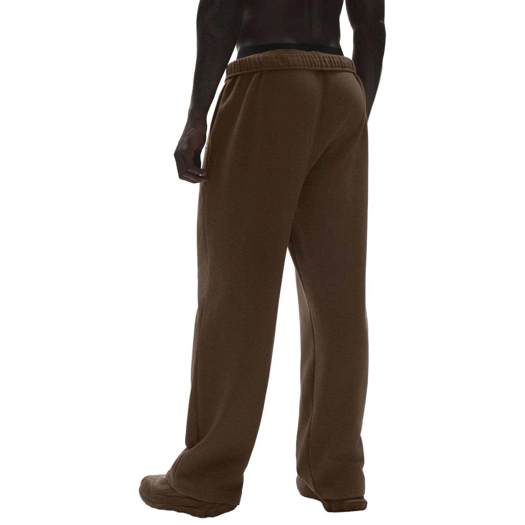 Back View of Alo Yoga Accolade Straight Leg Espresso Sweatpants U5012RG040640