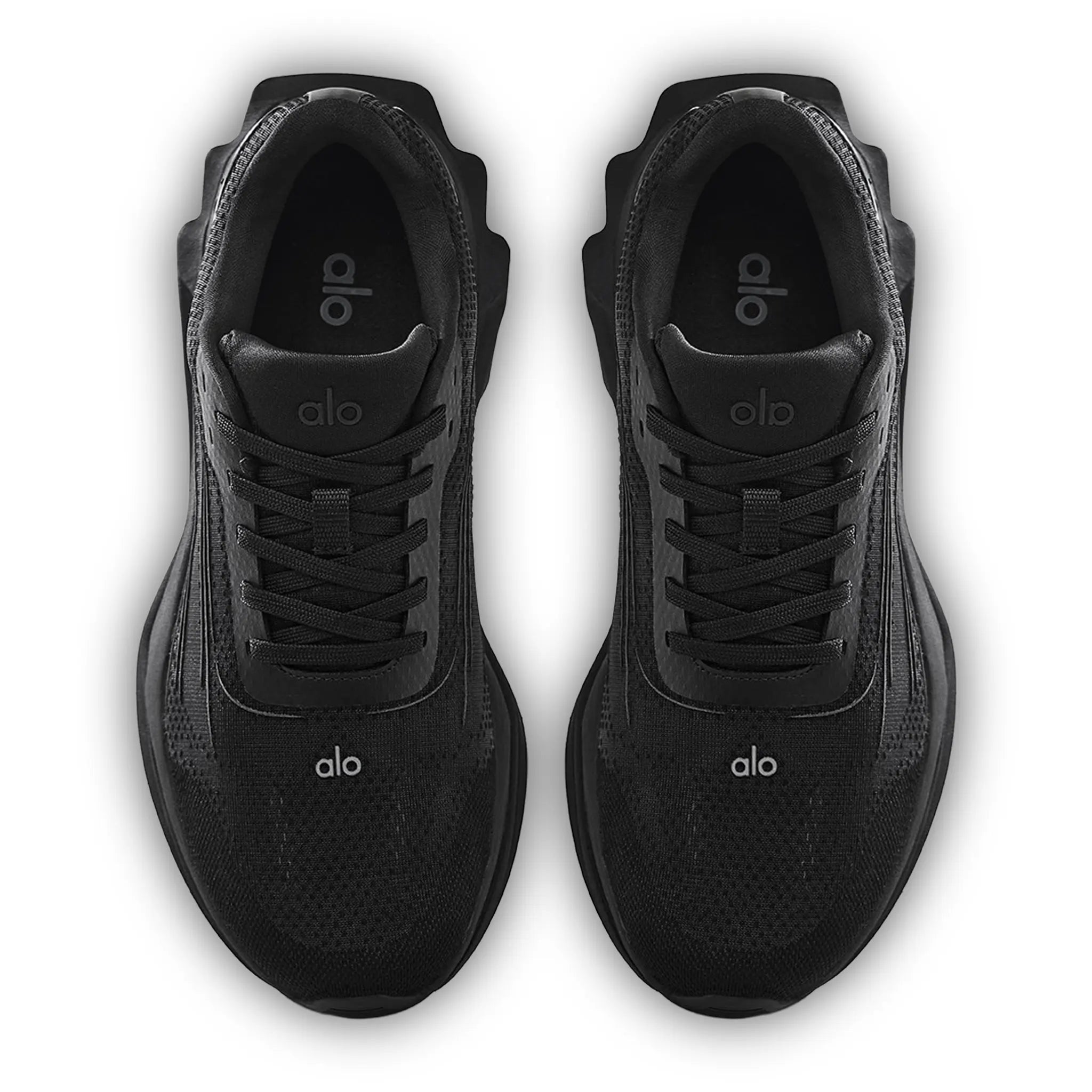 Upper View of Alo Yoga Black Runner
