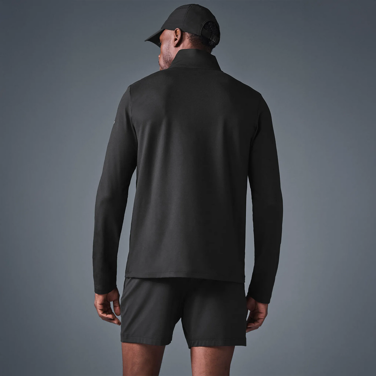 Alo Yoga Conquer Reform Black L/S 1/4 Zip | Alo Yoga Conquer Reform Black L/S 1/4 Zip |
