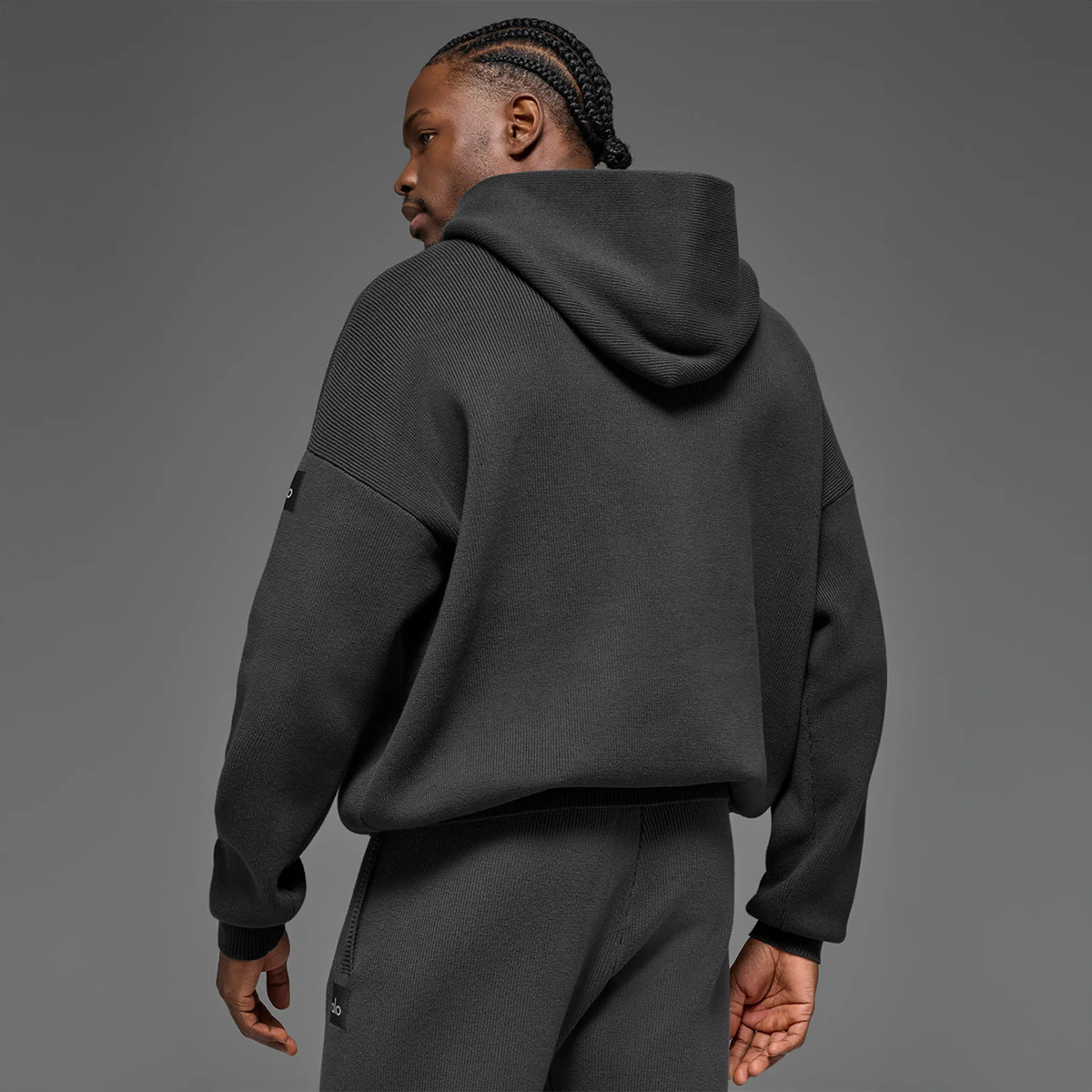 [ALO] 新品未使用　Hoodie Alo Yoga Scholar Anthracite Hoodie |