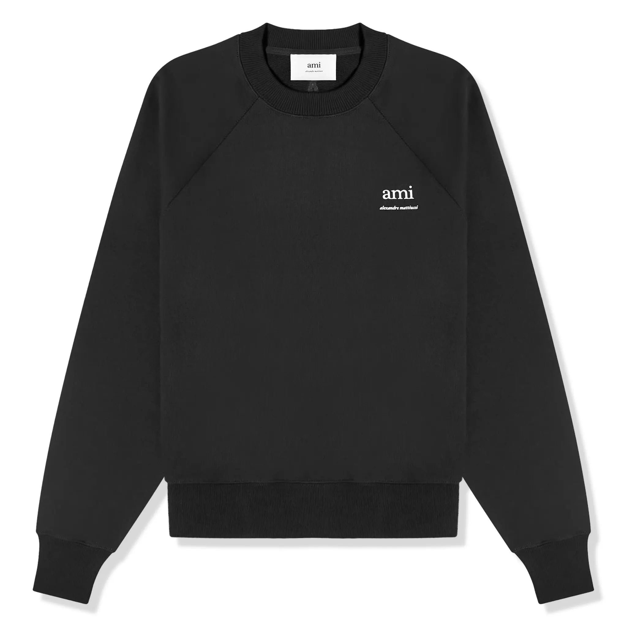 Ami Paris Ami Alexandre Mattiussi Black Sweatshirt Ami Paris Ami Alexandre Mattiussi Black Sweatshirt
