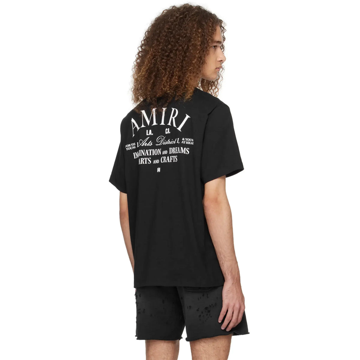 Amiri Arts District Black T Shirt | PXMJT001-001 Amiri Arts District Black T Shirt | PXMJT001-001