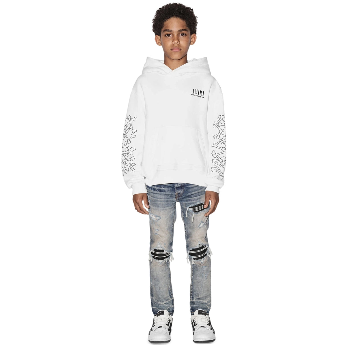 amiri-kids-bones-white-hoodie- amiri-kids-bones-white-hoodie-