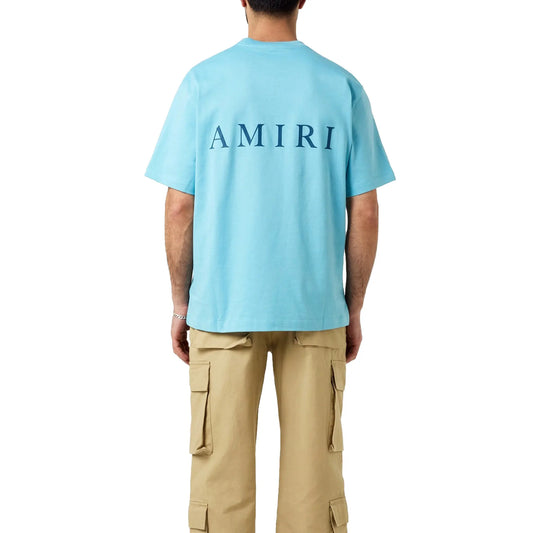 Amiri Logo MA Air Blue T Shirt