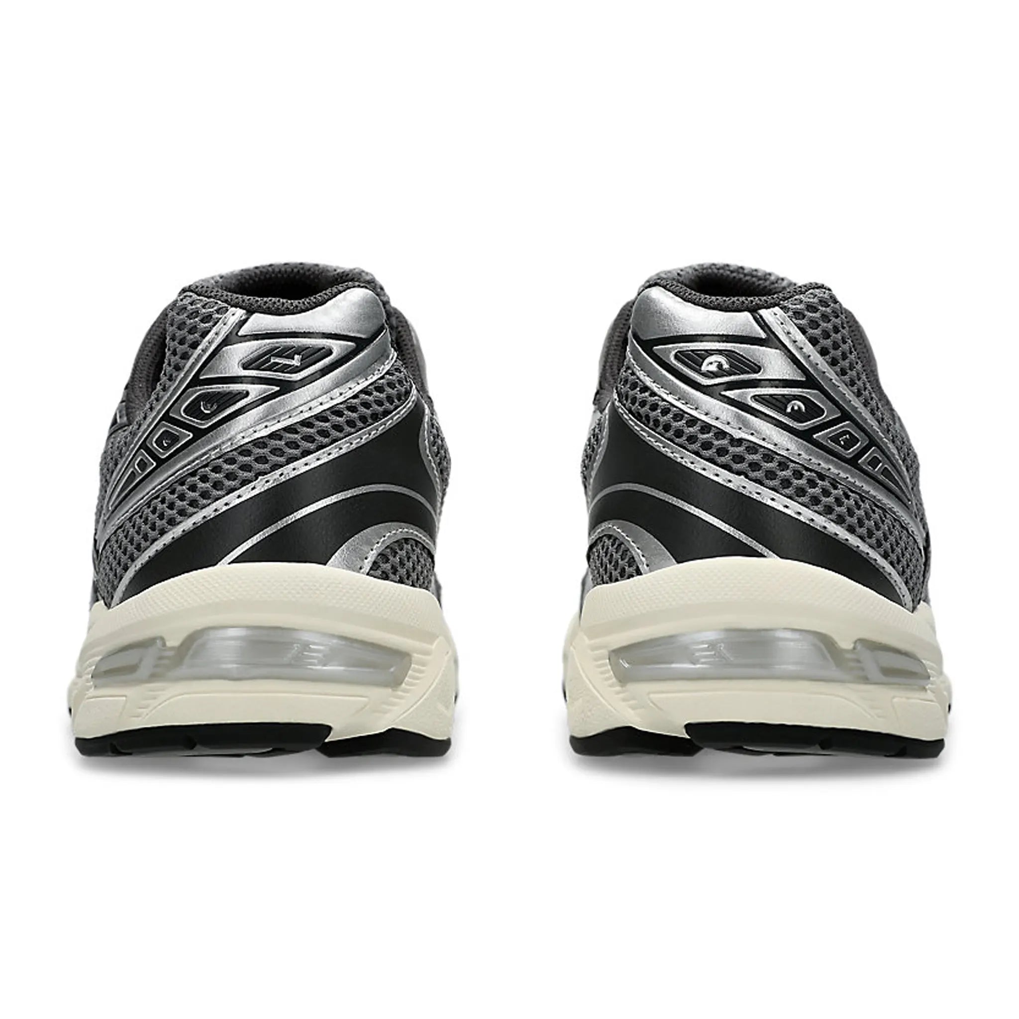 Back View of ASICS Gel-1130 Clay Grey Pure Silver 1201A256-026