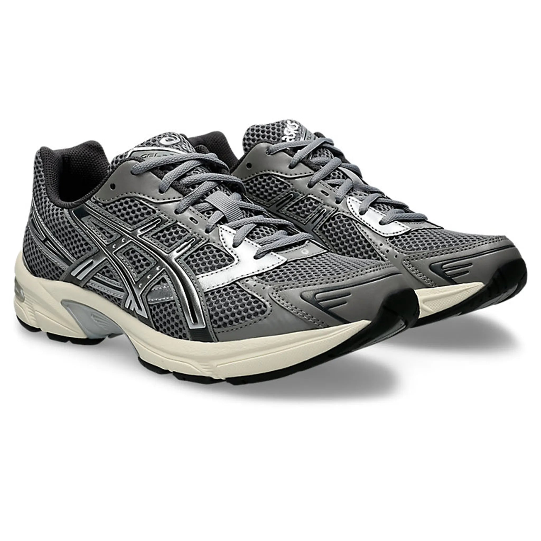 Front Side View of ASICS Gel-1130 Clay Grey Pure Silver 1201A256-026