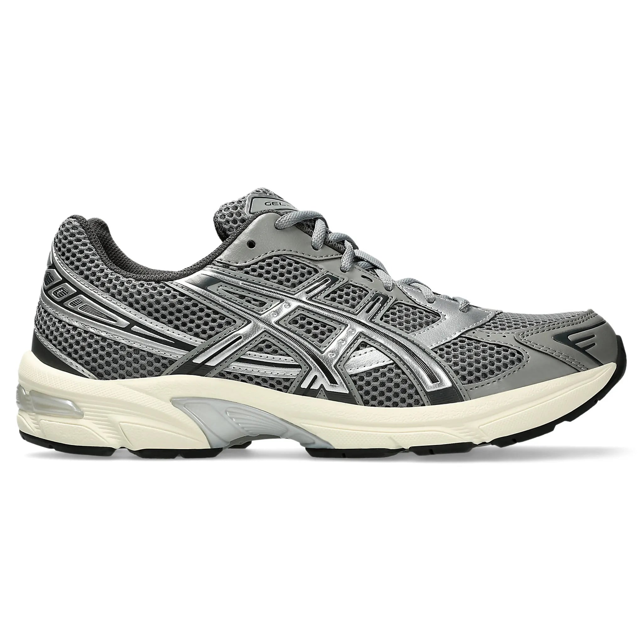 Side View of ASICS Gel-1130 Clay Grey Pure Silver 1201A256-026