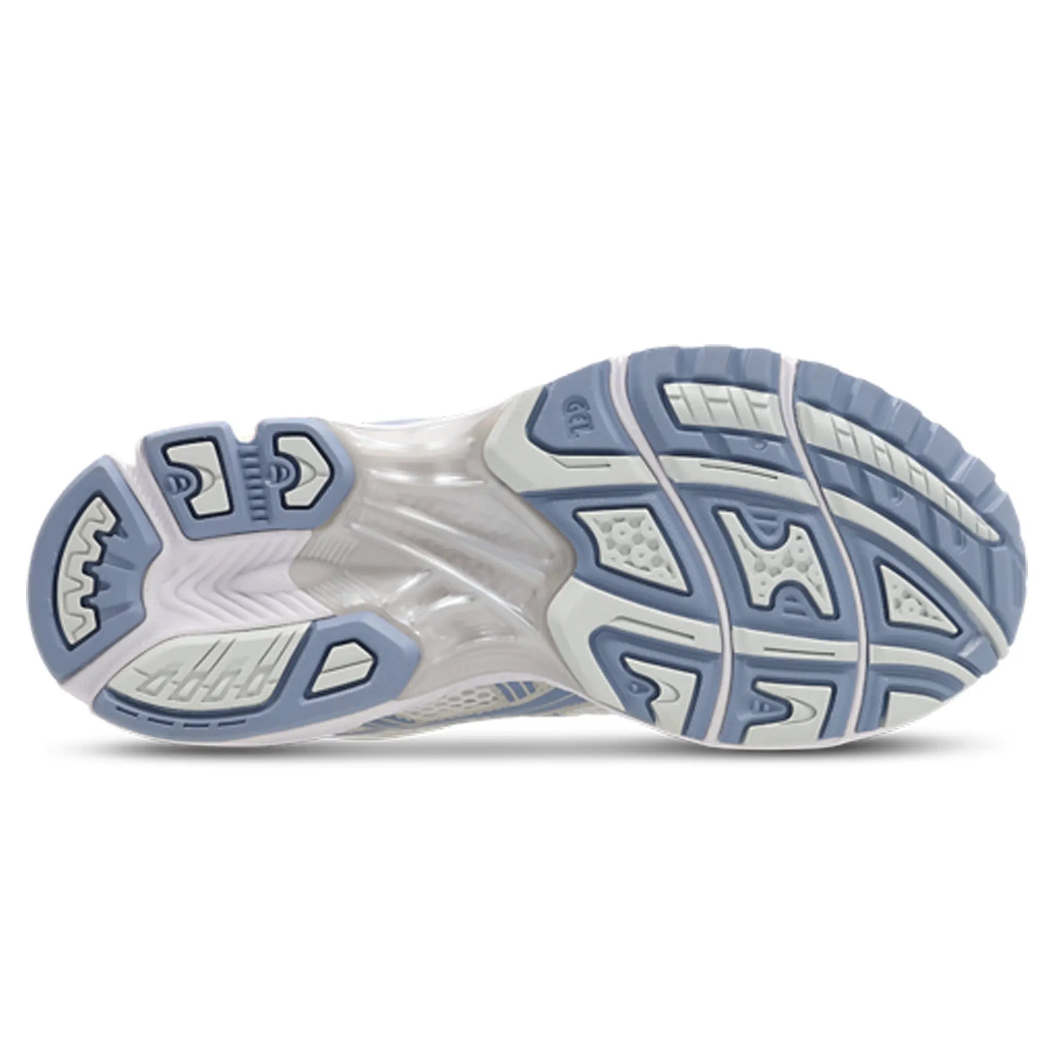 Sole View of ASICS Gel-Kayano 14 White Light Navy 1203A537-115