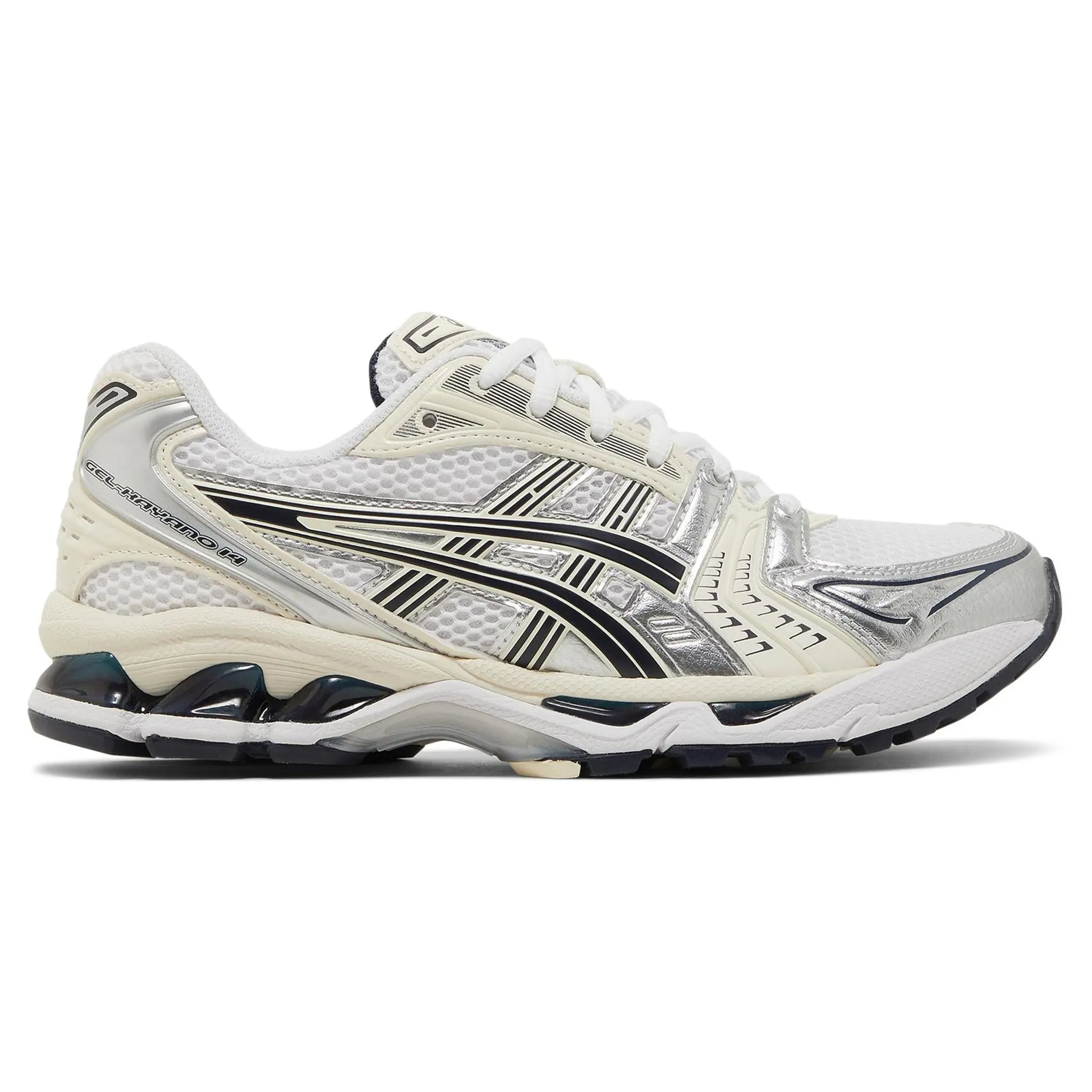 Asics Gel Kayano 14 White Midnight Farolverde Asics Gel Kayano 14 White Midnight Farolverde