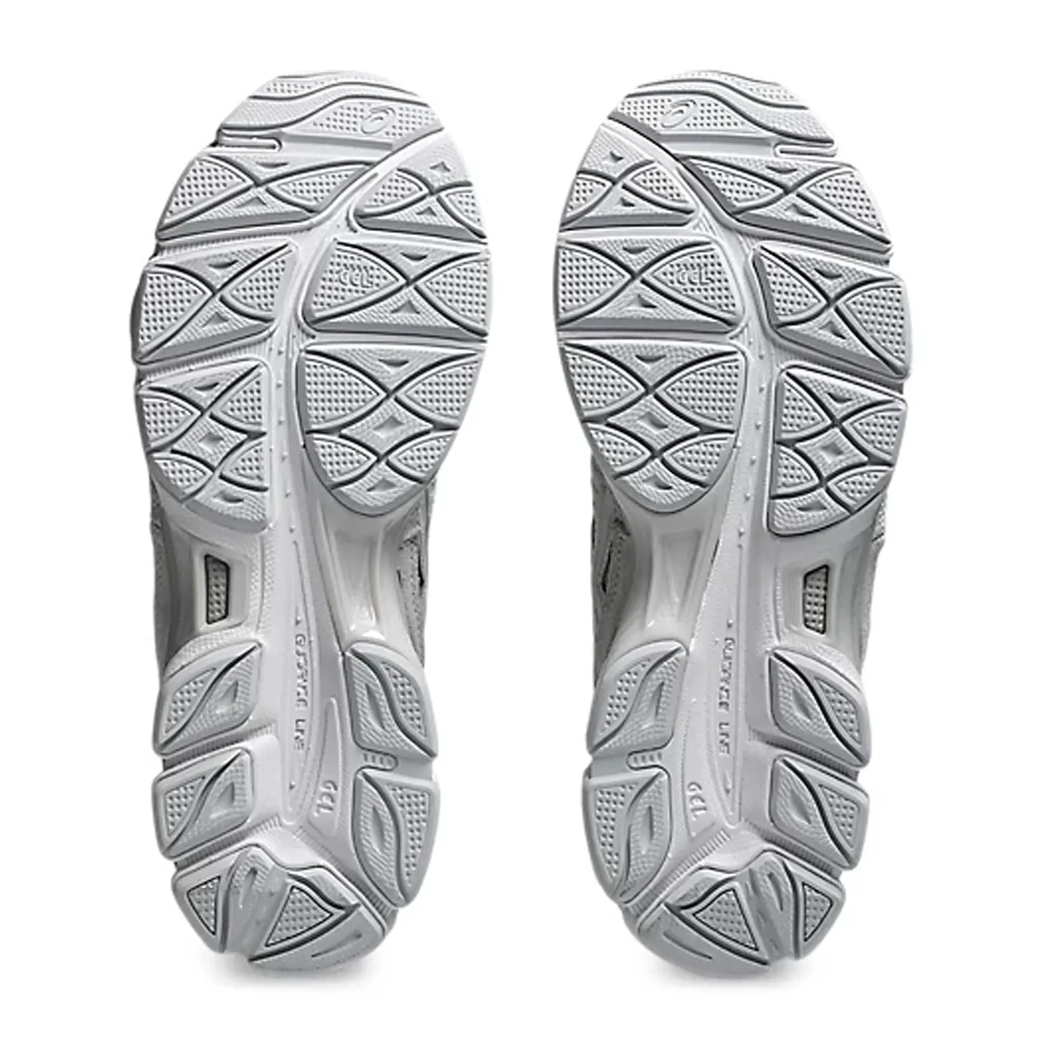 Sole View of ASICS Gel-NYC Cream Cloud Grey 1203A663-101