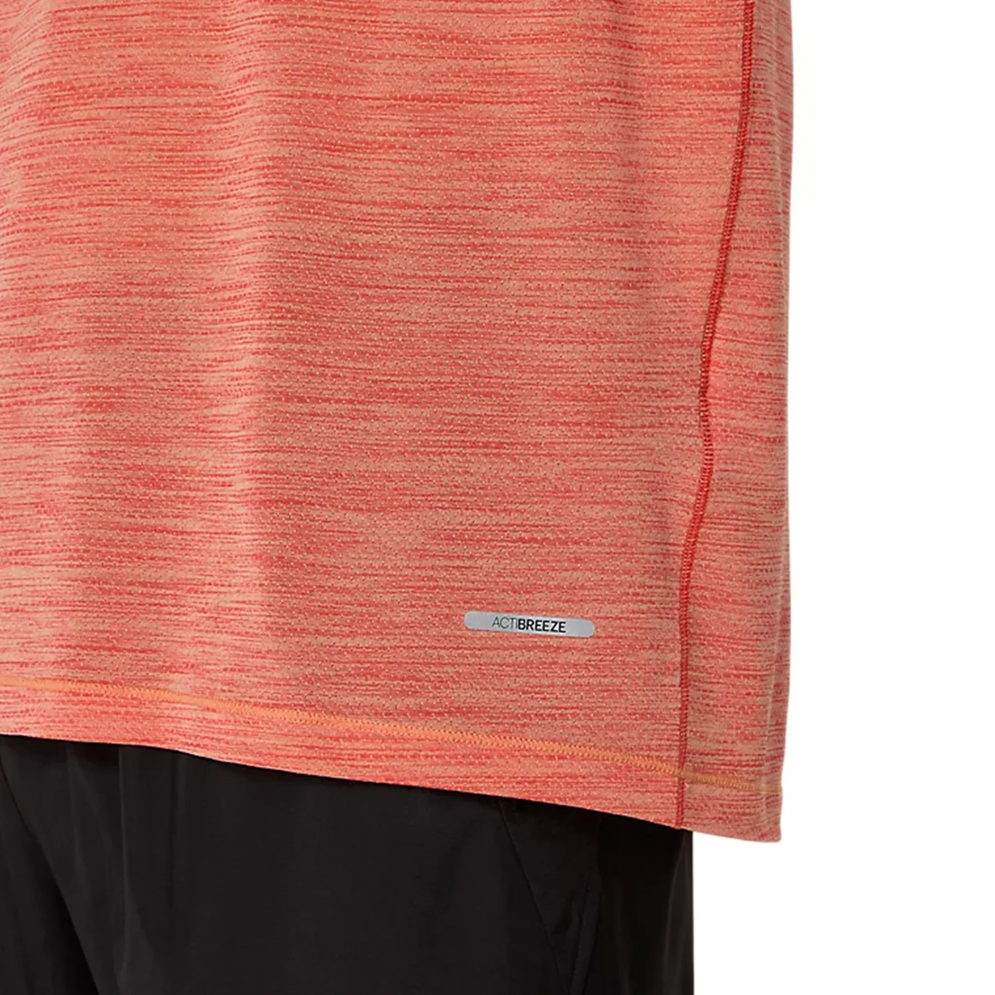 Detailed View of ASICS Road Coral Reef Mojave T Shirt 2011C992-700