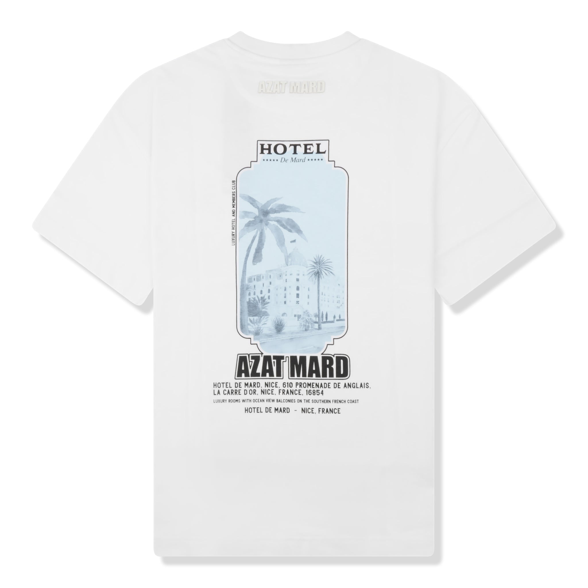 Azat Mard Hotel De Mard T Shirt White SS23029