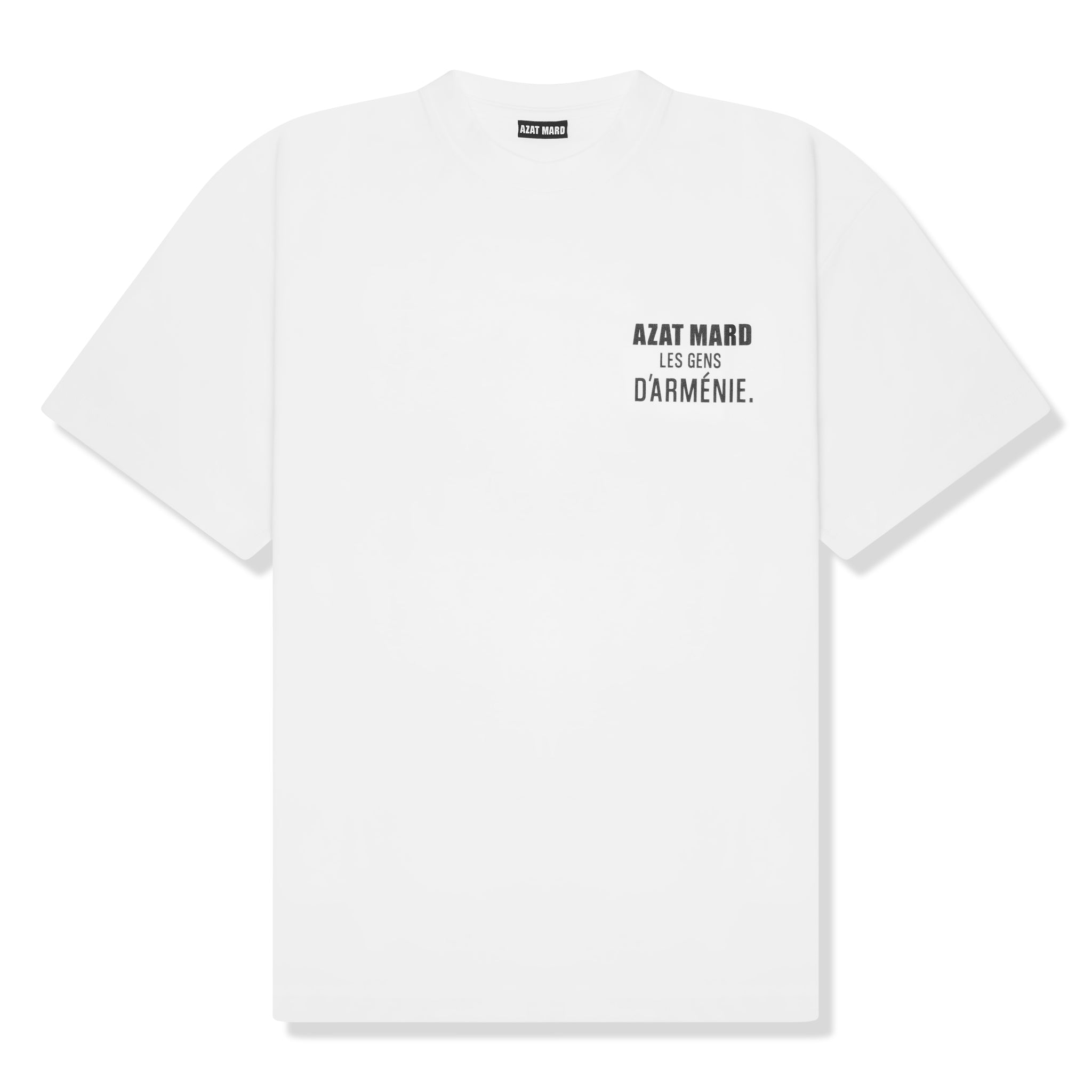 Azat Mard Les Gens T Shirt White – Crepslocker