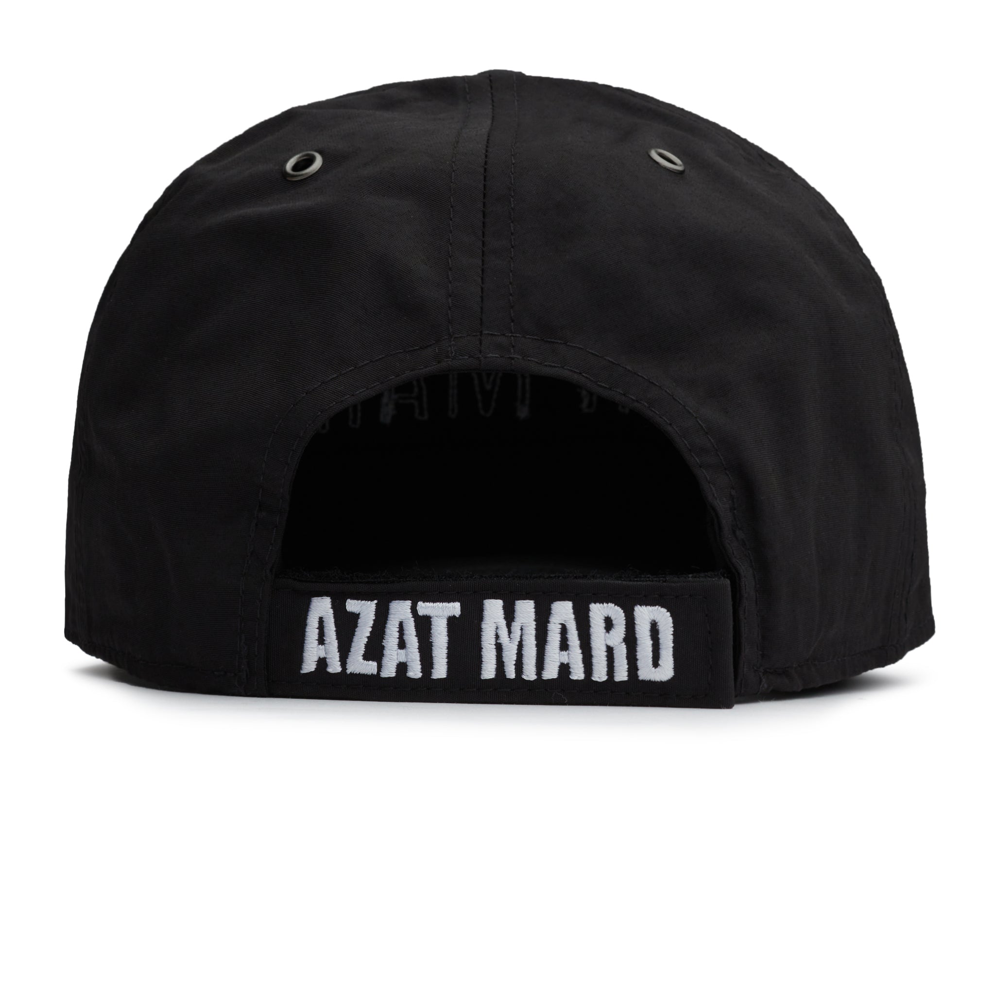 Back view of Azat Mard Nylon Cap Black JF0302