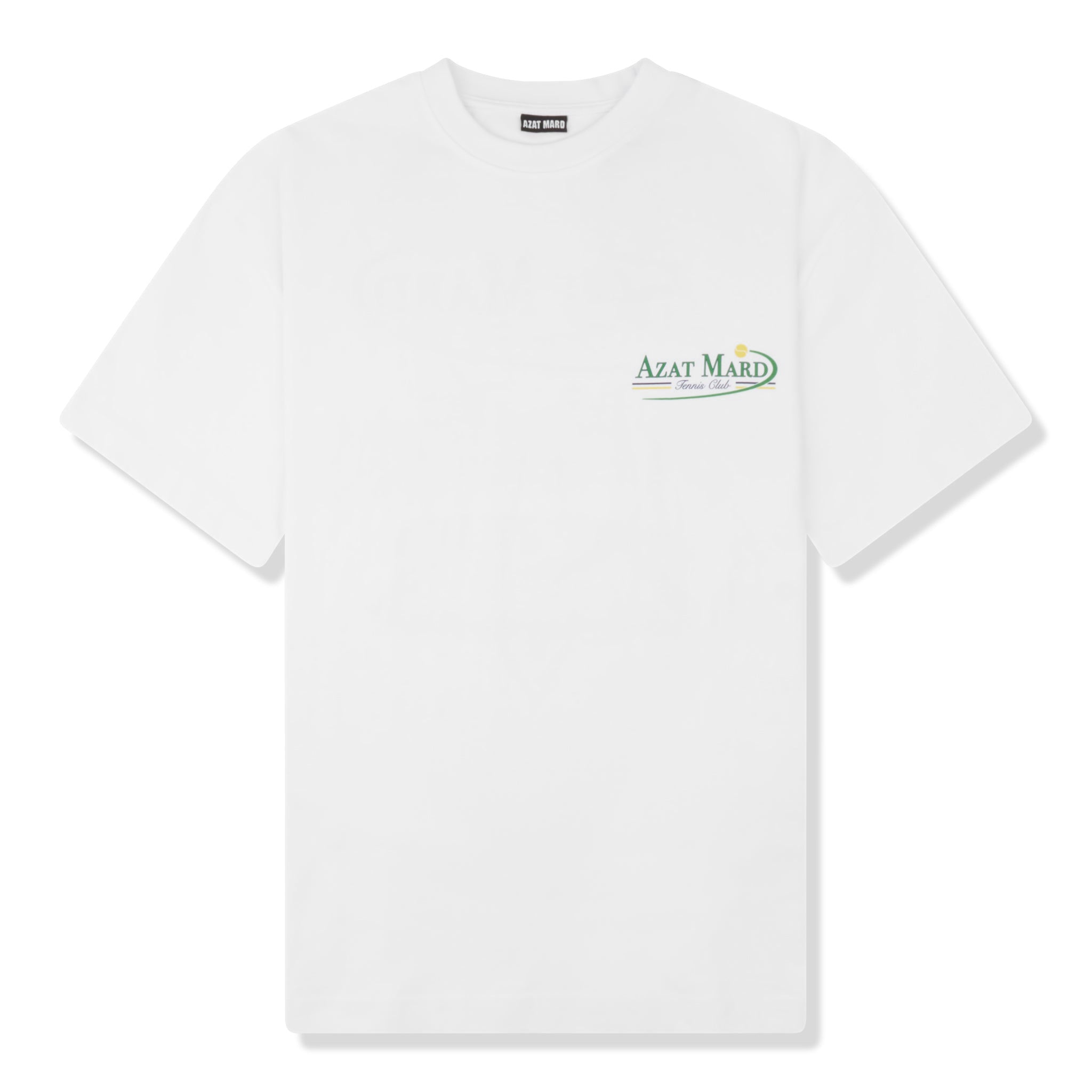 Azat Mard Tennis Club T Shirt White SS23150