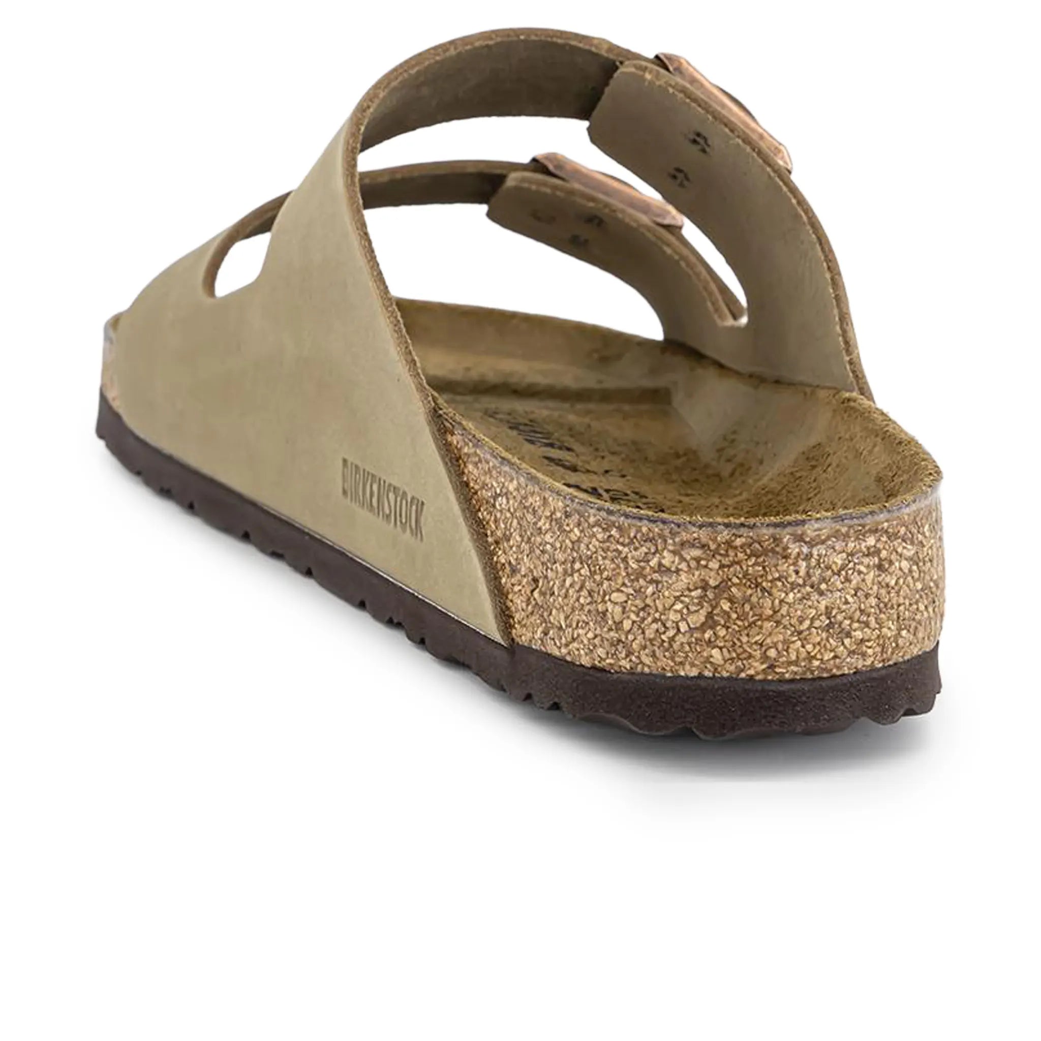 Back Side View of Birkenstock Arizona Sandals Oiled Tobacco