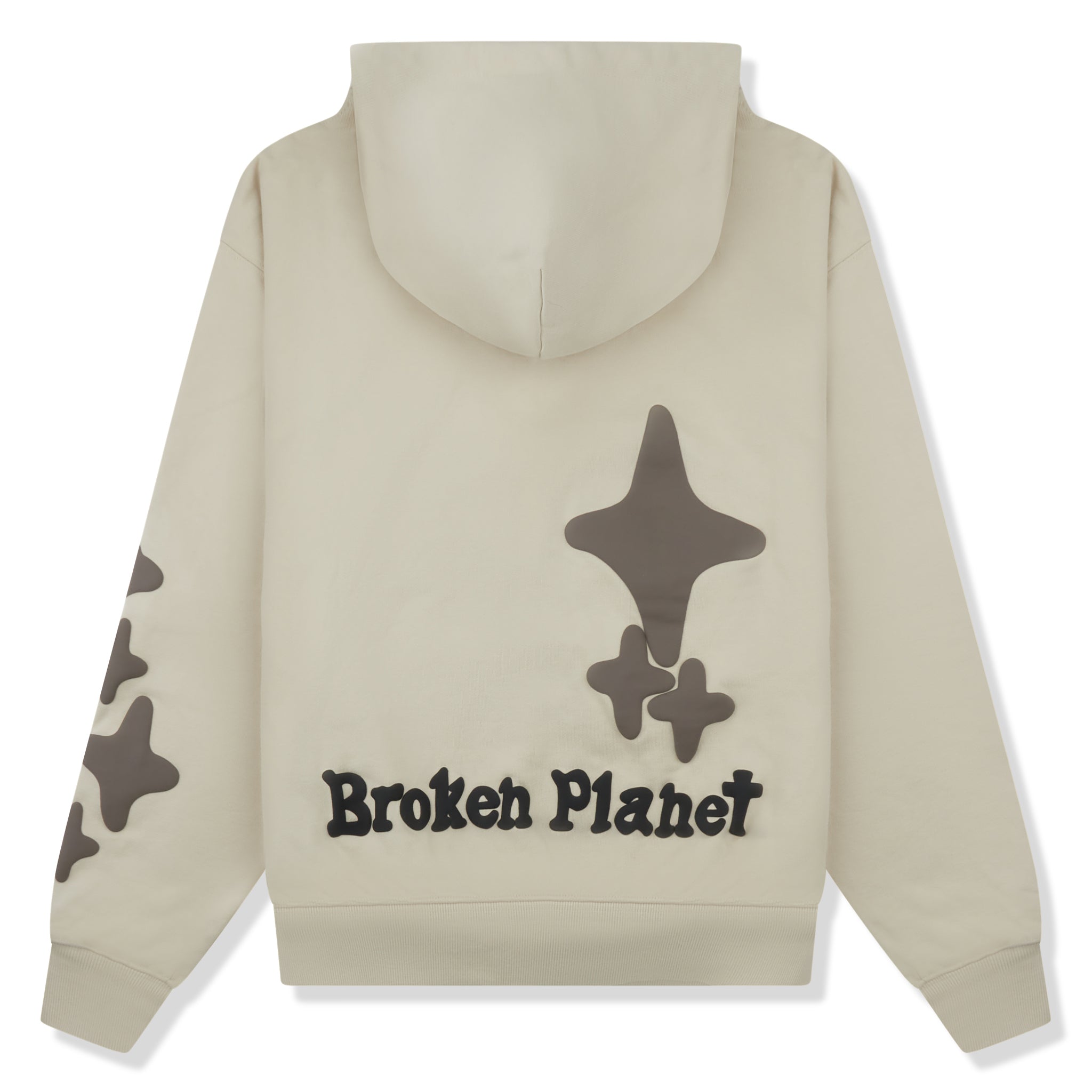 Image of Broken Planet Alone But Not Lonely White Hoodie