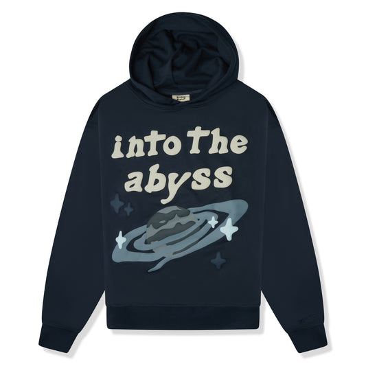 Broken Planet Into The Abyss Outer Space Blue Hoodie