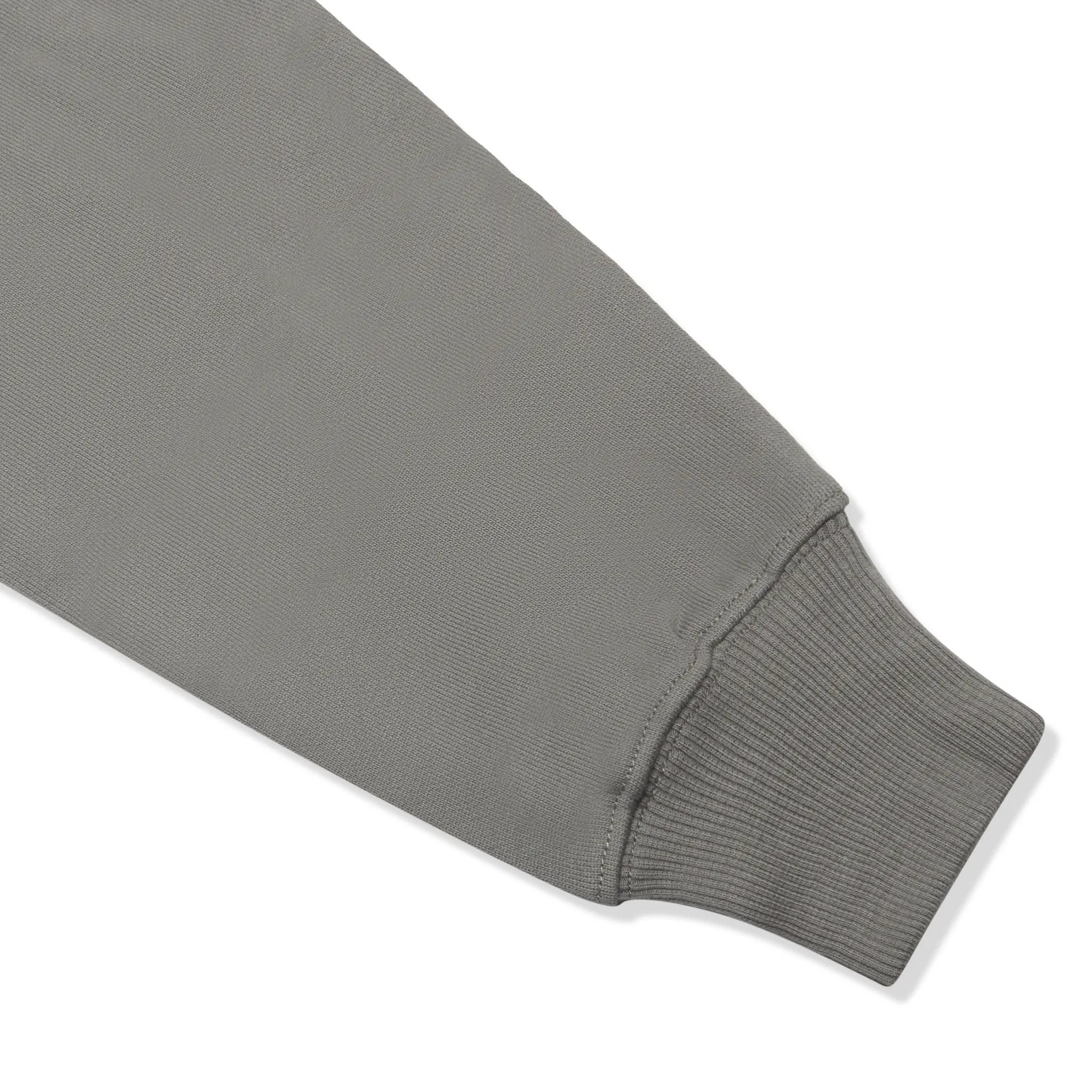 Sleeve View of Broken Planet Lost In Space Grey Hoodie