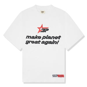 Broken Planet Make Planet Great Again White T Shirt