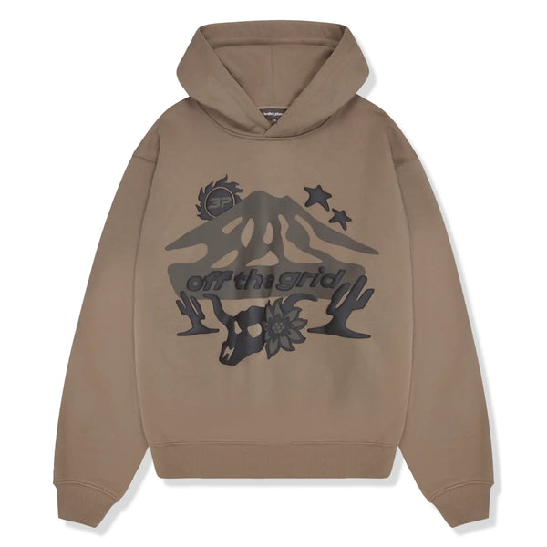 Broken Planet Off The Grid Cinder Brown Hoodie |