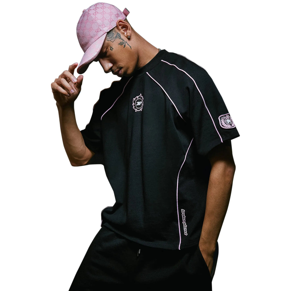 Broken Planet Performance Midnight Black T Shirt | BP-PF-TS-M_BLACK-S