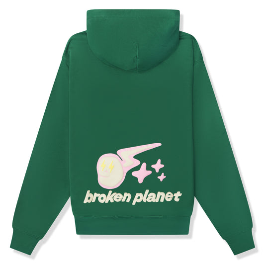 Broken Planet Speed Of Light Hoodie Malachite Green