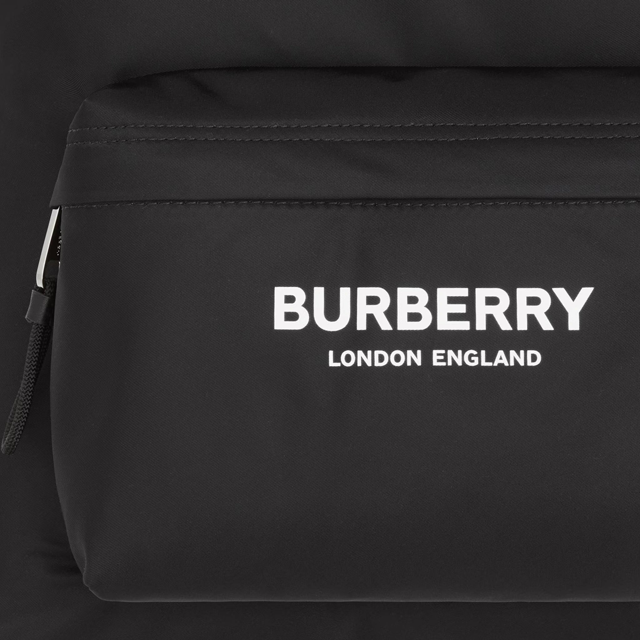 Detail view of Burberry Jett Black Backpack 80634951