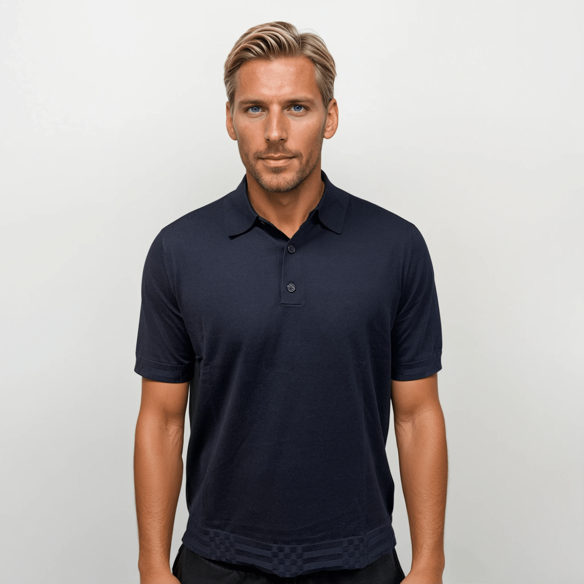 Burberry Kieran Navy Polo Shirt