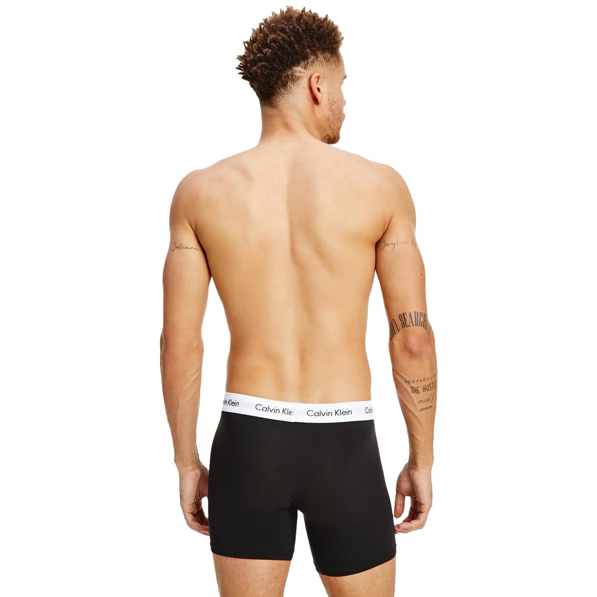Calvin Klein Black Boxer Briefs Three Pack XS Black