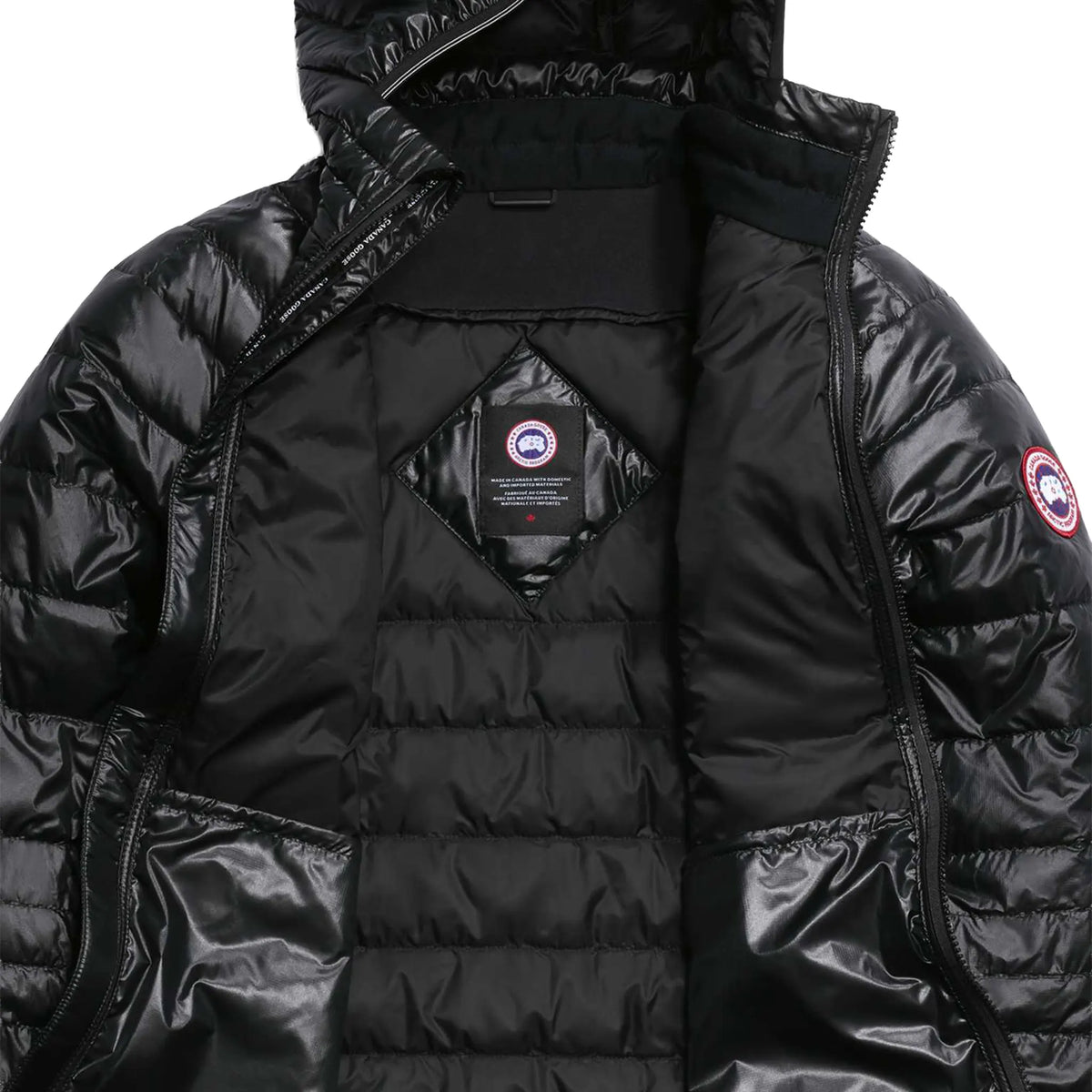 Canada Goose Hybridge Lite Black Jacket | 2719M
