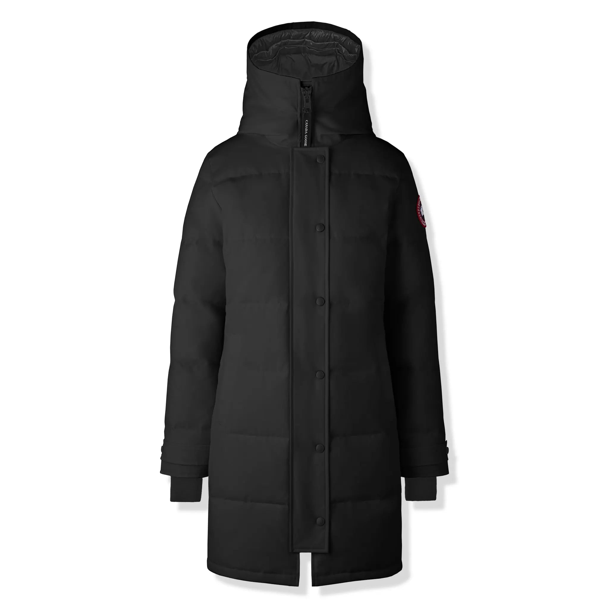 Front View of Canada Goose Shelburne Classic Label Parka Jacket (W) 3802W