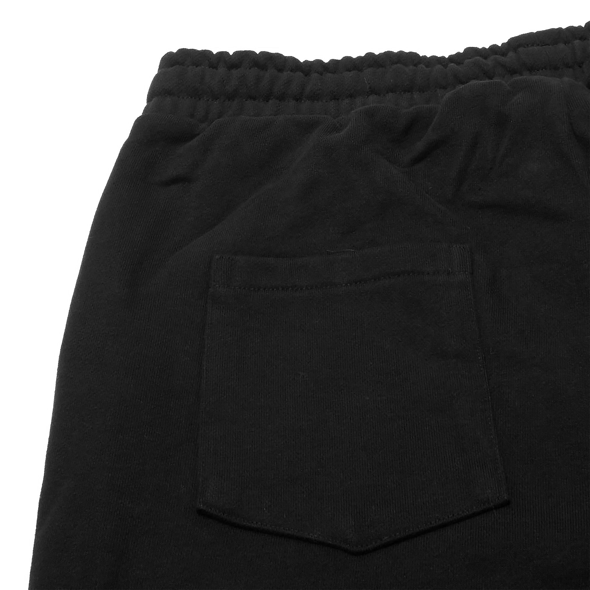 Back pocket view of Carsicko London Black Track Pants