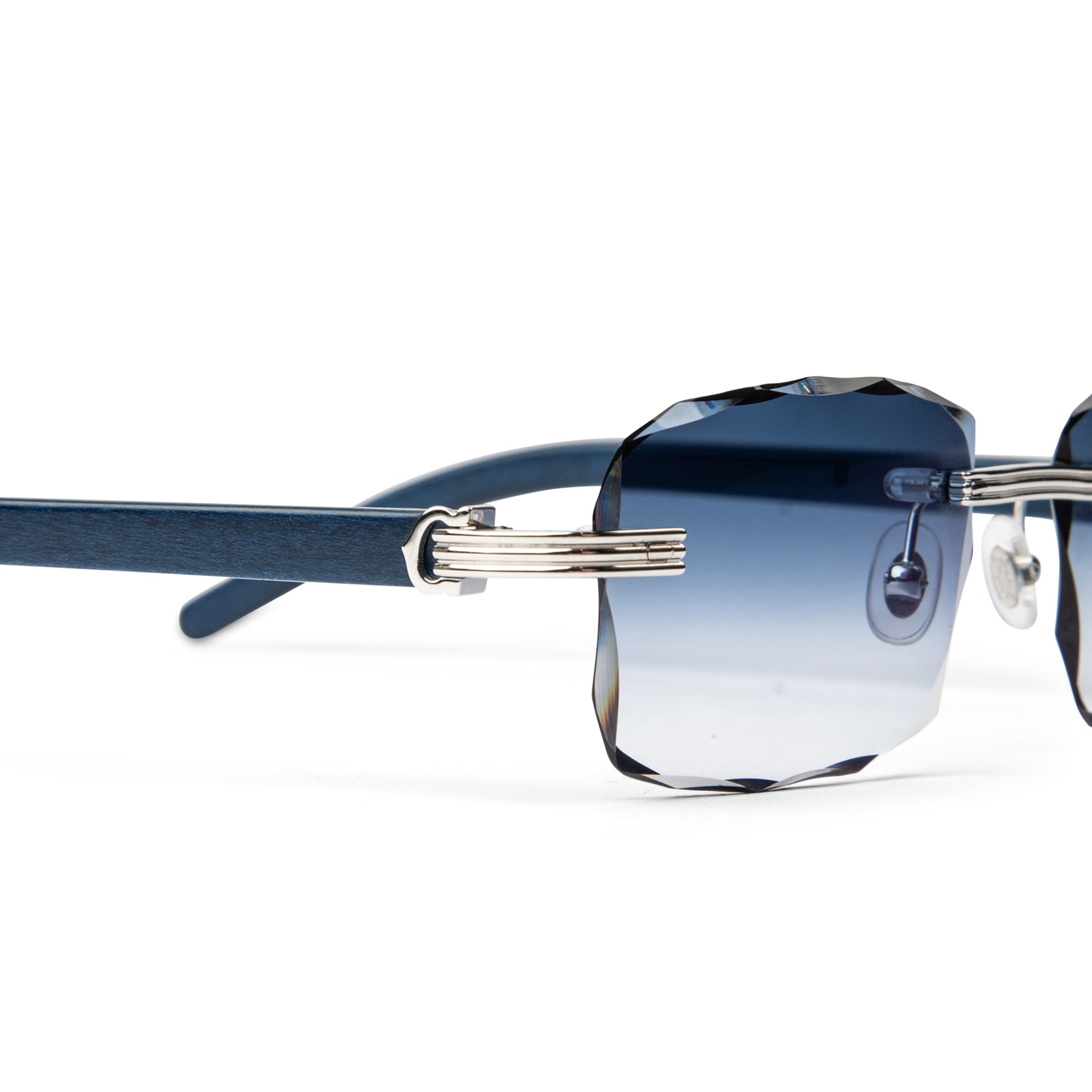 Image of Cartier Eyewear Custom CT0286O-005 Premiere De Cartier Rimless Sunglasses\