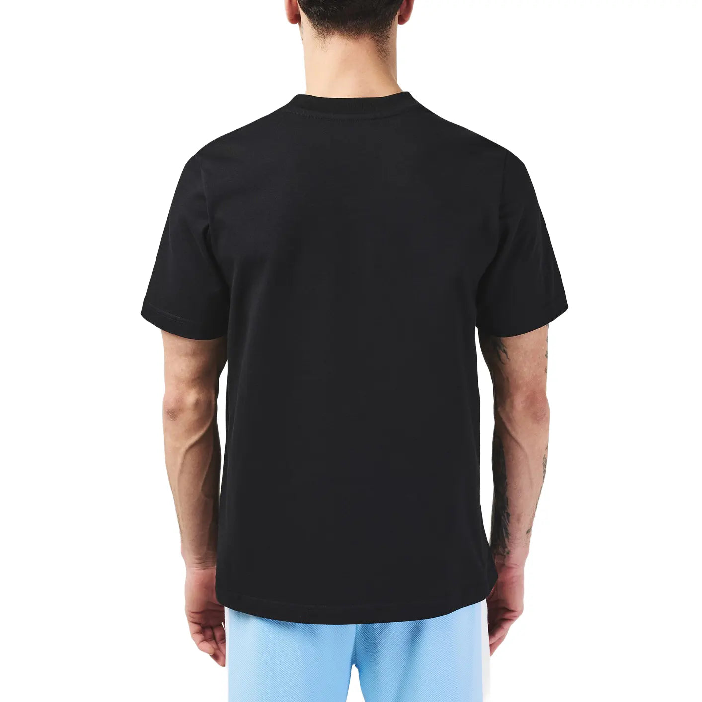 Back View of Casablanca Diamond Logo Black T Shirt MS25-JTS-001-14