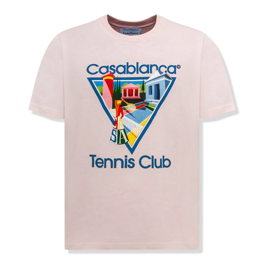 Casablanca La Joueuse T Shirt Pink