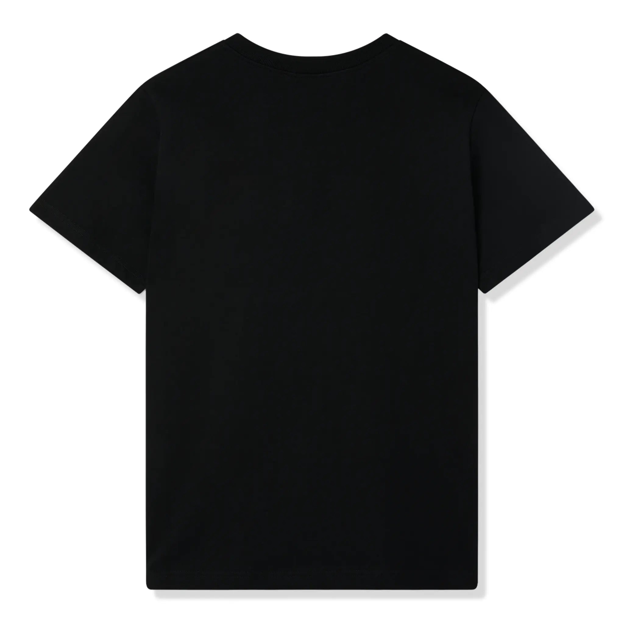 Back View of Casablanca Tennis Club Icon Black T-Shirt