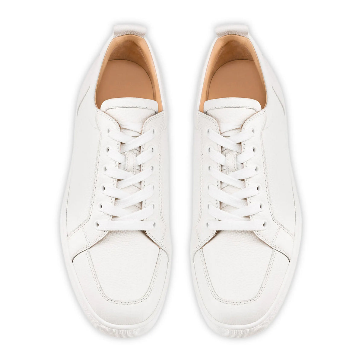 Christian Louboutin Arpoador Flat White Blanco Sneakers Men’s NEW/NIB!! The Devil Is in the Detail with Louboutin main image 4