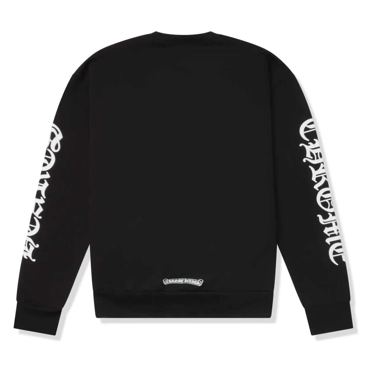 Chrome Hearts 1998 Neck Logo Black White Sweatshirt | 1383 