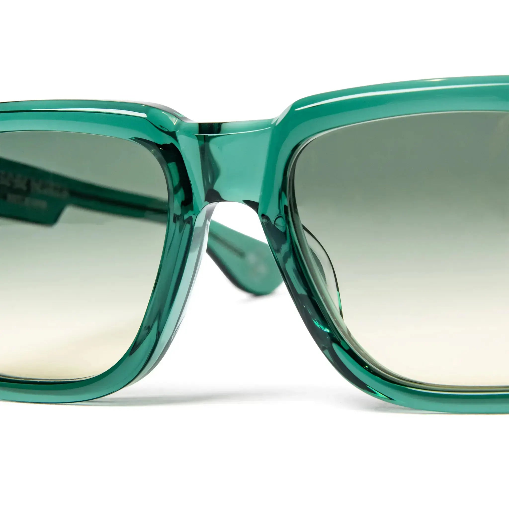 Front Detailed View of Chrome Hearts Box Officer 6.0 Marine Sunglasses 174896_MAR