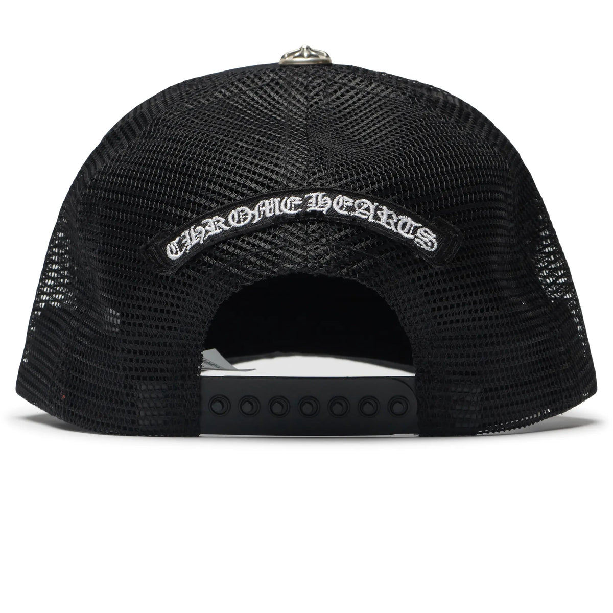 Chrome Hearts Cemetery Black Trucker Cap | 1383 100000701TCCT-BLAC