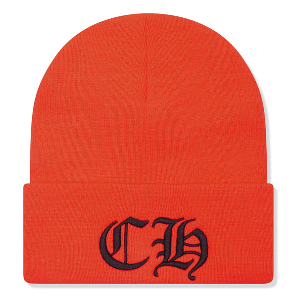 Chrome Hearts CH Logo Orange Beanie |