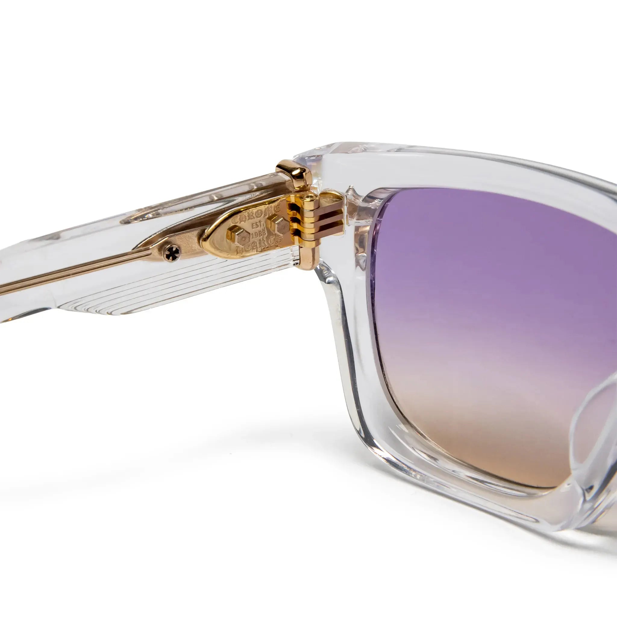 Detailed View of Chrome Hearts Charismadick 6.0 Crystal Sunglasses 199976_CRYS