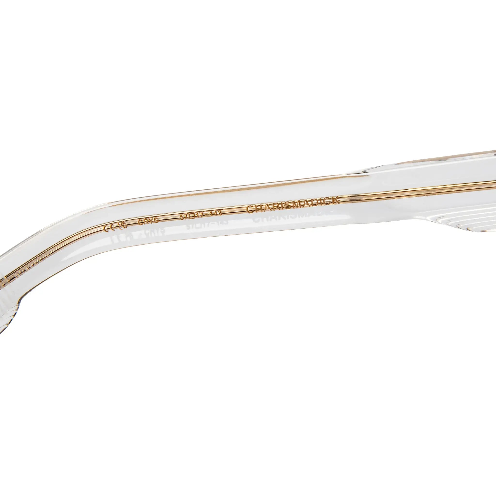 Detailed View of Chrome Hearts Charismadick 6.0 Crystal Sunglasses 199976_CRYS