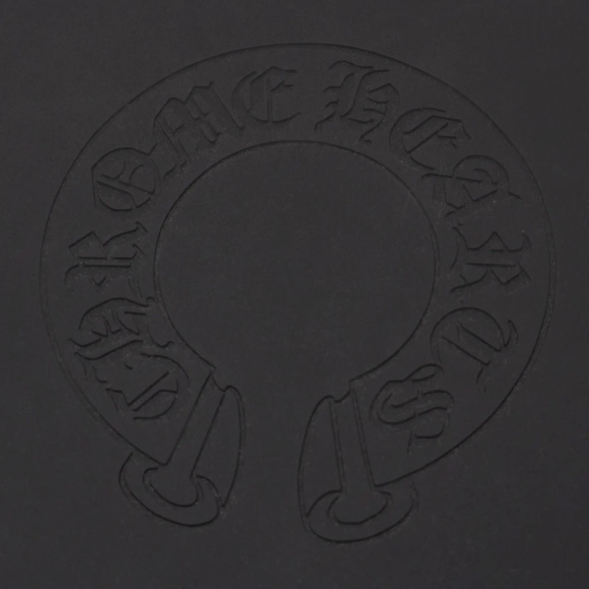 Chrome Hearts Cross Logo Round Black Rubber Mat |
