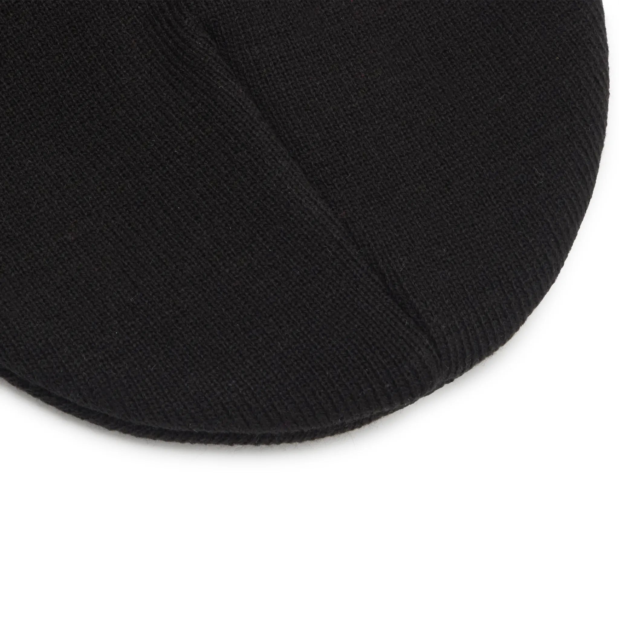Detailed View of Chrome Hearts Logo Black Beanie