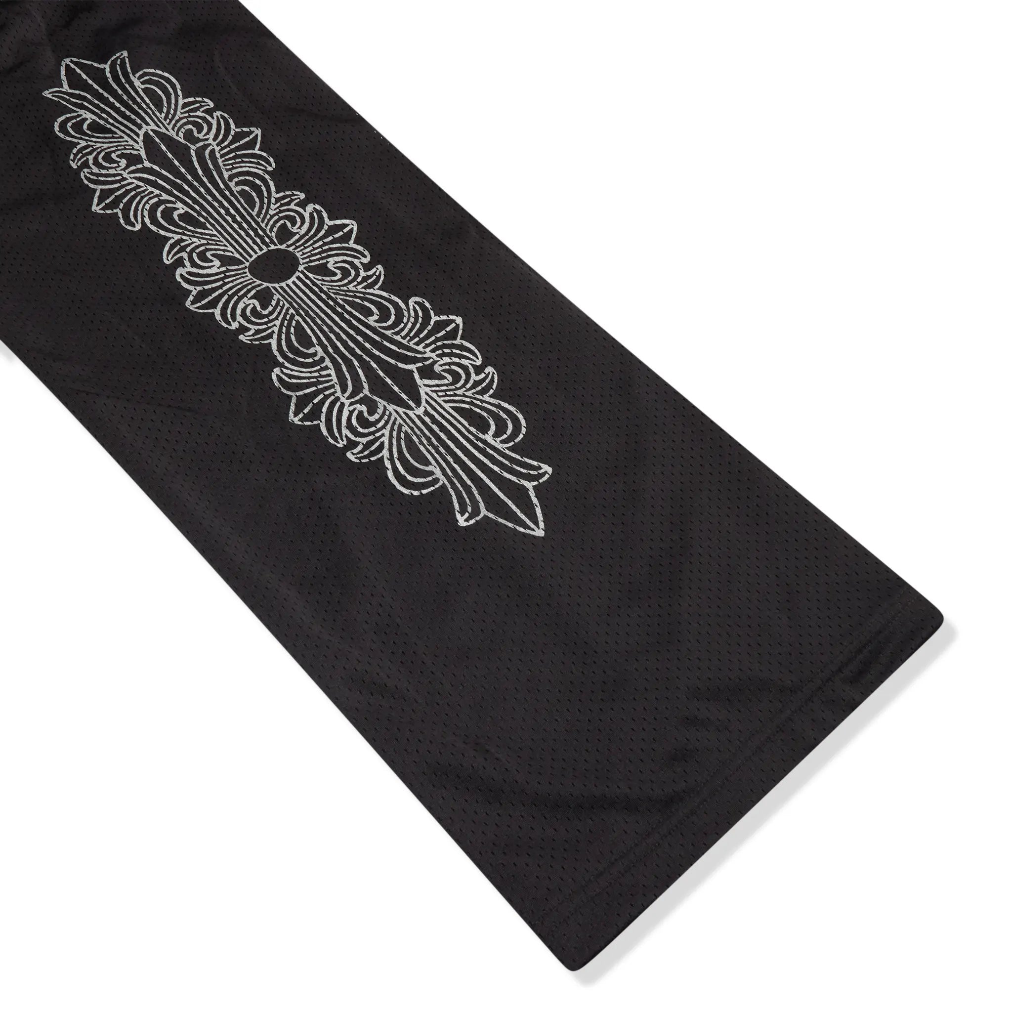 Side View of Chrome Hearts Mesh Warm Up Track Pants