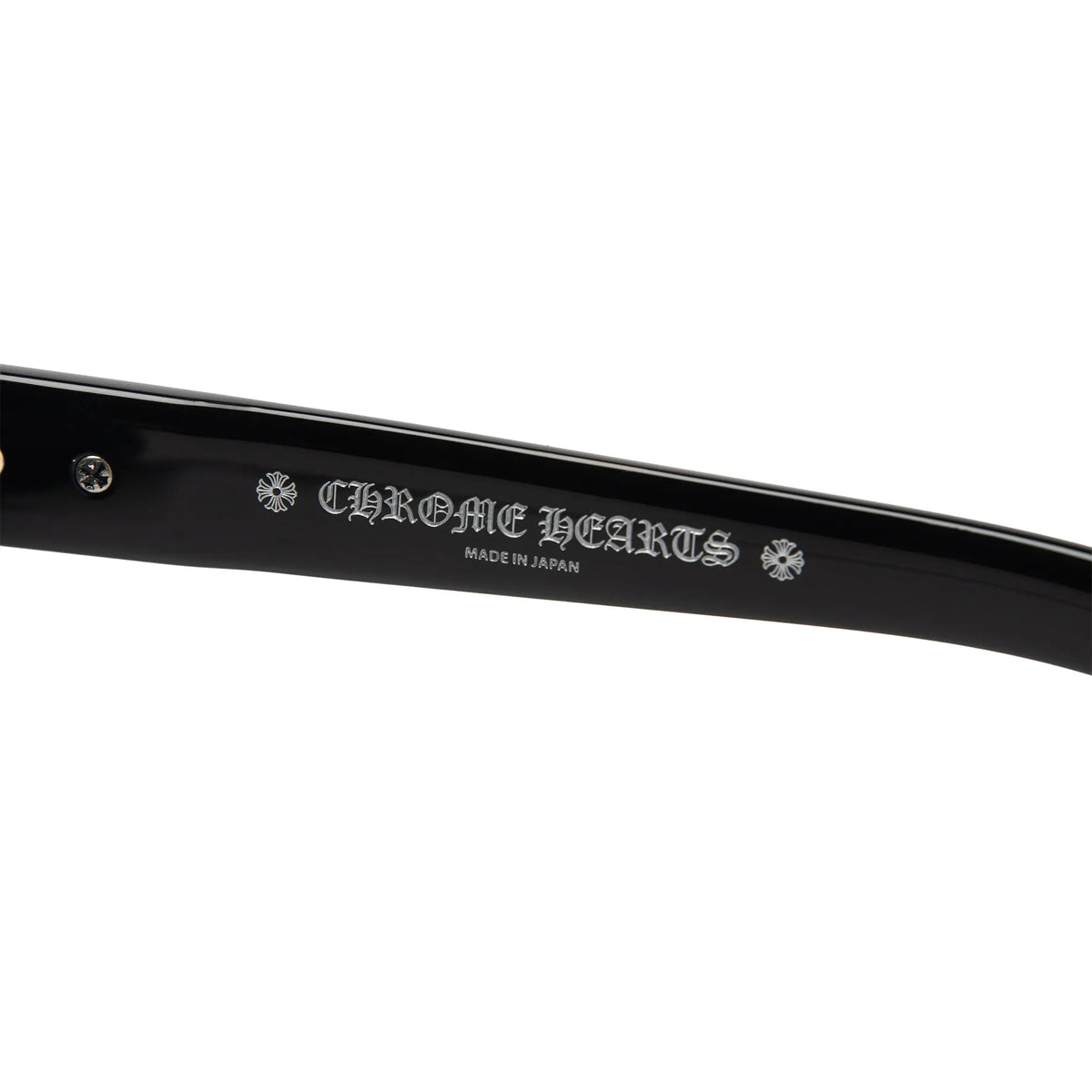 Chrome Hearts Miscellanus Black Dark Grey Sunglasses | 214336_BK
